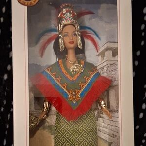 Barbie Doll with Red and Green Attire